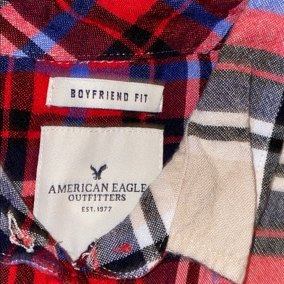 American Wagle Outfitters multicolor flannel - Picture 2 of 2